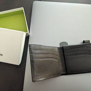Lacoste leather wallet